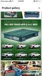 Pittman Outdoors Airbedz Lite 6'-6.5' Mattress With Dc Corded Pump 76 X63X12. Fixed Price $80.00.