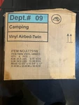 4 Ozark Trail New Box Inflatable Air Mattress. Twin Size. Vinyl. Camping Bed.. Fixed Price $75.00.