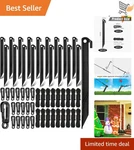 18 Sets Inflatable Stakes Tethers Replacement Yard Plastic Hooks For Outdoor. Fixed Price $24.98.
