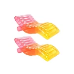Pool Float Chaise Lounger Rainbow Clear 70 X 45 Funboy Giant Inflatable. Fixed Price $259.99.