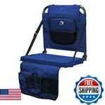 Gci Outdoor Bleacherback Lumbar Stadium Chair With Padded Backrest. Fixed Price $71.03.