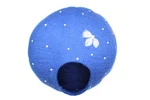 Cosmic Night Themed Wool Cat Bed Handmade Eco-friendly For Your Kitty War. Fixed Price $81.03.