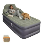 A-er-fa Twin Air Mattress Built Pump 20" Raised Comfort Inflatable Mattres.... Fixed Price $217.00.