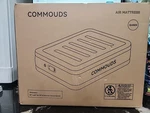 Commouds Queen Air Mattress With Rechargeable Pump, 8" Raised - Brand New!. Fixed Price $53.99.