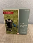 Embark 12V Car Ready Vehicle Airbed Pump. Fixed Price $19.99.