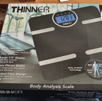Thinner By Conair Scale For Body Weight, Analog Bathroom Blac. Fixed Price $25.00.