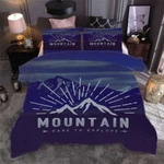 Snow Mountain Sign 3D Print Duvet Quilt Doona Covers Pillow Case Bedding Sets. Fixed Price $54.50.