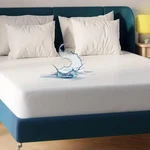 Niagara Waterproof Mattress Protector Queen 60X80 Cover Deep Pocket Breathable. Fixed Price $14.13.