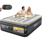Queen Air Mattress With Built-in Pump Camping Home Inflatable Raised 18. Fixed Price $181.98.