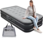 Double High Luxury Air Twin Mattress Built Pump Ez Inflate Inflatable. Fixed Price $49.99.