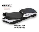 Seat Cover Jachal Comfort White + Logo Tpz Compatible Bmw 1250 Gs 2019 2023. Fixed Price $308.43.