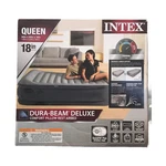Intex Queen Dura-beam Deluxe Comfort Pillow Rest Airbed With Internal Pump. Fixed Price $49.99.