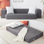 Floor Sofa Bed, Convertible Sleeper Lounge Couch Folding Mattress With 2 Pillows. Fixed Price $172.05.