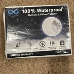 New Everlasting Comfort 100% Waterproof Full Size Mattress + 2 Pillows Protector. Fixed Price $35.97.