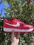Custom Red Nike Air Force 1 S, Brand New Limited, Affordable. Fixed Price $130.00.