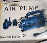 Greatland Outdoors Hand Held Air Pump 120V With 3 Tips, Lightweight & Portable. Fixed Price $12.99.