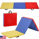 Bestmassage Gymnastics Tumbling Mats Portable 3 Folding. Fixed Price $43.01.