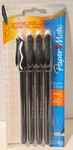 Paper Erasermate Erasable Pens, 4-PACK Medium Point 1.0MM Black. Fixed Price $6.99.
