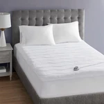 Plush Heated Mattress Pad - Electric Bed Warmer With 10 Settings Controller. Fixed Price $150.99.