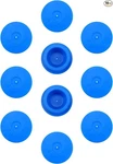 Cap Plug Seal 1-1/8 In Wheel Fit For Semi Truck And Trailer Hub Color: Blue. Fixed Price $17.24.