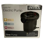 Intex Quick-fill Electric Pump 12V Dc, 3 Nozzles, Dual Action, Camping. Fixed Price $19.99.