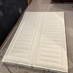 (set Of 2) Sleep Number 273 Q-dual Queen Air Mattress Chambers, Zippered. Fixed Price $235.00.