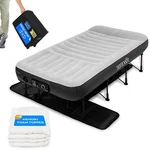 Serenelife Luxe Inflatable Air Mattress With Frame - Auto Inflating Twin Size. Fixed Price $479.99.