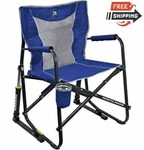 Gci Outdoor Freestyle Rocker Mesh Chair (royal Blue). Fixed Price $93.00.