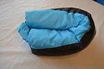 Laybag Inflatable Lounge Blue Chair Hammock Great For Camping Beach. Fixed Price $28.04.