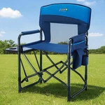 Camping Chairs For Adults Directors With Side Table, Oversized, Blue. Fixed Price $103.28.