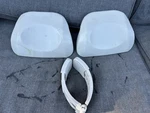 Intex Spa Headrest Set White Plastic With Mounting Bracket. Fixed Price $25.00.