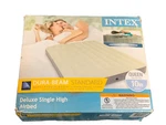 Intex Dura Beam Plus Deluxe Single High Airbed Inflatable W/ Pump. Fixed Price $40.00.