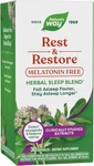 Nature's Way & Restore Herbal Sleep Blend 30 Capsules. Fixed Price $12.00.