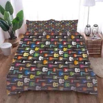 Various Guitars 3D Print Duvet Quilt Doona Covers Pillow Case Bedding Sets. Fixed Price $62.44.