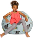 Bean Bag Chair For Kids, Teens, And Adults Includes Removable Machine Washab. Fixed Price $129.99.