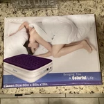 Yeacar Queen Size 60 X 80 18 Air Mattress. Fixed Price $50.00.