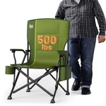 Camping Chair Folding High Back Heavy Duty 500LB Grey Large Timber Ridge Adults. Fixed Price $154.99.