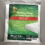 Duck 1140236 Queen/king Clear Plastic Mattress Cover-made The Usa. Fixed Price $14.28.