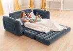 Inflatable Sofa Bed Pull-out Mattress Blow Up Couch Queen Size Gray. Fixed Price $88.95.