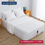 Air Mattress Sheet Set For 16-24 Inch Beds Queen Size,deep Pocket Fitted. Fixed Price $51.35.