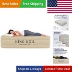 Luxury Queen Size Air Mattress With Built-in High-speed Pump Best For Home, C.... Fixed Price $158.86.