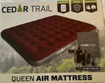 New Unopened Cedar Trail Queen Air Mattress Pump & Travel Bag 60 X 78 8.5. Fixed Price $19.89.