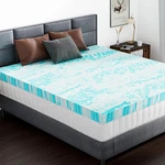 Cooling Gel Memory Foam Mattress Topper - 4 Inch Full Size Ultimate Comfort. Fixed Price $98.99.