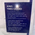 Mattress & Pillow Protector Sleep Well Kit Protect-a-bed King. Fixed Price $60.00.