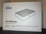 Idoo Queen Size 3 Minute Inflatable Air Mattress I-C-04 With Built-in Pump. Fixed Price $35.00.