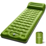 Sleeping Pad Ultralight 6 Thick Built Pillow Foot Pump Green Single Ogery. Fixed Price $74.99.
