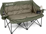 Huskfirm Double Oversized Camping Chair / Loveseat With Cup Holders - Green. Fixed Price $60.00.