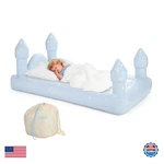 Funboy Kids Blue Castle Sleepover Travel Bed Air Mattress. Perfect For. Fixed Price $158.00.