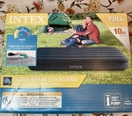 Intex 10" Standard Dura-beam Airbed Mattress Blue 54 75 Nib Sealed. Fixed Price $35.00.