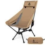 New Onetigris Tigerblade High Back Camping Chair With Pillow Design, Comfortable. Fixed Price $91.75.